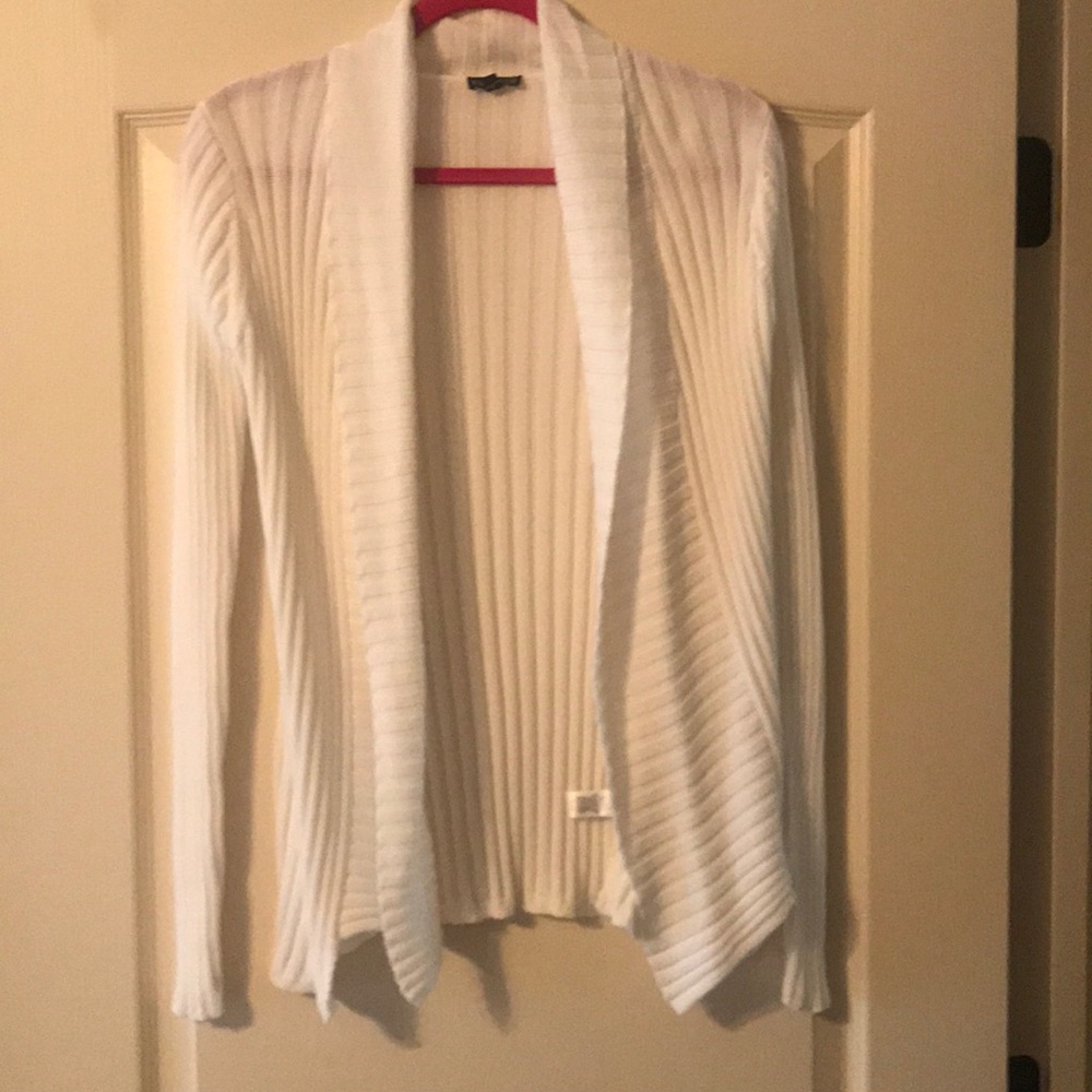 Express Off White Cardigan